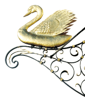 Schild vom Landgasthof Schwanen